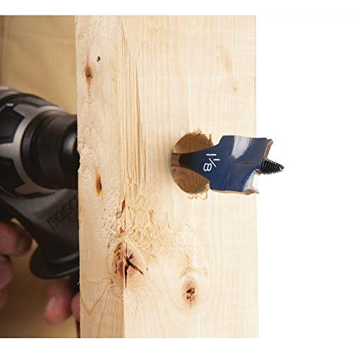 Bosch DSB5013P 13-Piece Daredevil Spade Bit Set in Pouch,Blue