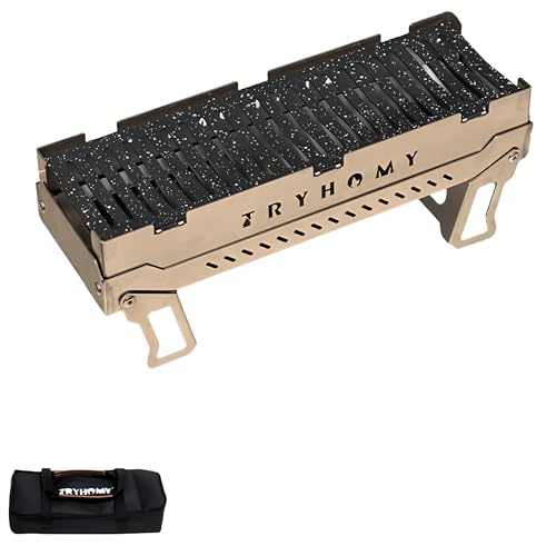 IGT バーベキュー コンロ 秒速組立 バーベキュー コンロ 小型 ポータブルBBQグリル コンパクト bbq コンロ 屋外用 BBQグリル 軽量アルミ合金製 アウトドア キャンプ IGT コンロのサムネイル