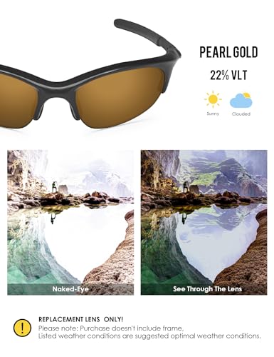 Image of BLAZERBUCK Replacement Lenses & Sock Kit for Oakley Half Jacket Sunglass