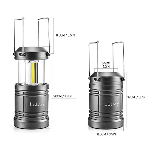 image for LETMY LED Camping Lantern with Magnetic Base, Super Bright, Long Lasti