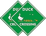 Duck Crossing Signs Slow Duck Xing Signs 12