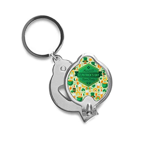 Cutter Trimmer Irlande St.Patrick pour ongle coupe-ongles à motif arc-en-ciel