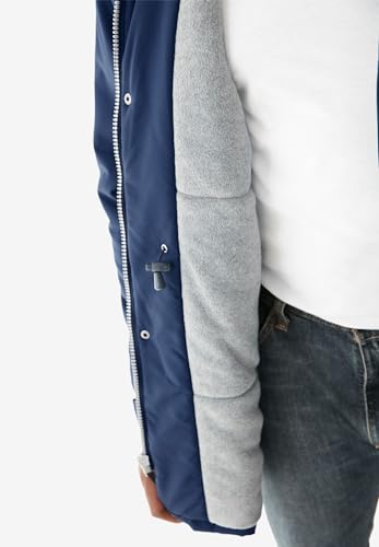 Boulder Creek by KingSize Men's Big & Tall Fleece-Lined Parka With Detachable Hood And 6 Pockets4