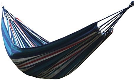 HONIISH Outdoor Leisure Double 2 Person Canvas Hammocks 450lbs Ultralight Camping Hammock