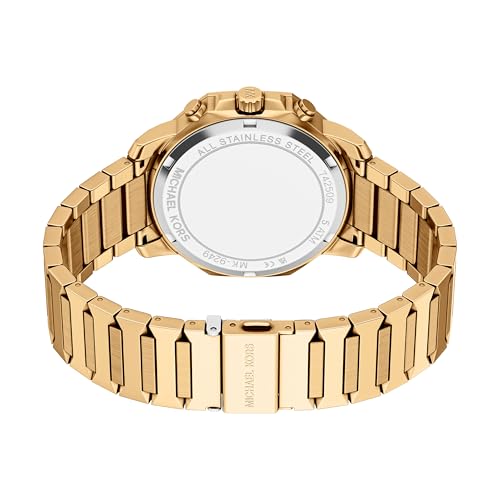 Image of Michael Kors Prescott Gold Watch MK9249