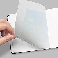 Vista 8 de Mifuner Square 5x5 Bleedproof Marker Paper Pad,110 GSM Alcohol Ink Bristol Paper Sketchbook,Handmade Journal 88 Sheets (176 Pages) Markers Ink