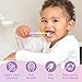 Brusheez Little Toddlers’ Sonic Toothbrush - Safe & Gentle Toothbrush for Ages 1-3 with Built-in, Light-Up 2-Minute Timer, Extra Brush Head, & Storage Base for First-Time Brushers (Lucky The Unicorn)