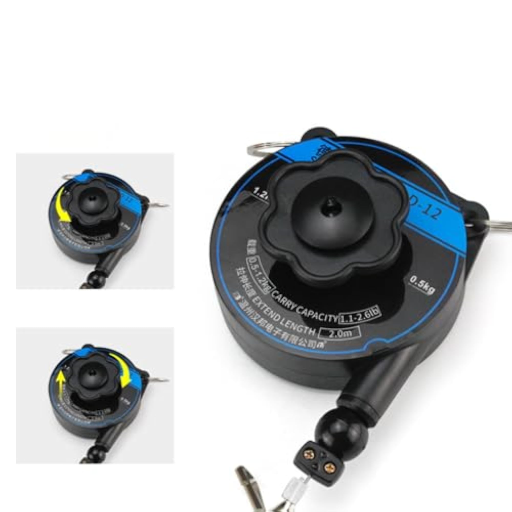 Spring Balancer Premium Fixture Holder with Metal Hook