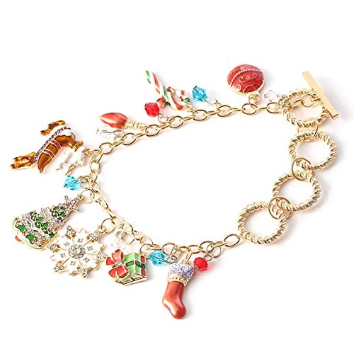 Dequate Weihnachten Halloween Armbänder - Unisex Charm Armbänder, Halloween Weihnachtsschmuck Geschenke Für Mädchen