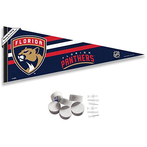 Fanion Panthers de Florida et supports muraux drapeau hockey décoration murale