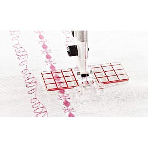 Fqtnju 1 Piece Multi-Line Decorative Foot, Part Number #413337145, Fit For Husqvarna Viking Sewing Machine #TOP1