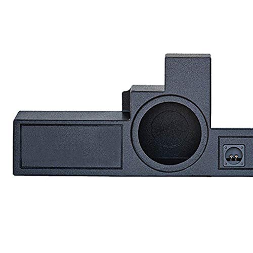 Q Power Dual 10\" Ported Enclosure Sub Box for Ford Super Duty 00-16 (2 Pack)