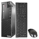 Lenovo ThinkCentre M83 Business Desktop SFF Computer PC, Intel Core i7-4790 Upto 4.0GHz,16GB Ram, 512GB SSD, AC8260 Wi-Fi, DVD-ROM,New Wireless Keyboard Mouse,Windows 10 Pro (Renewed)