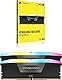 Corsair VENGEANCE RGB DDR5 RAM 64GB (2x32GB) 6400MHz CL32 Intel XMP iCUE Kompatibel Computer Speicher - Schwarz (CMH64GX5M2B6400C32)
