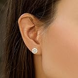  Ohrstecker Lebensblume 925 Silber