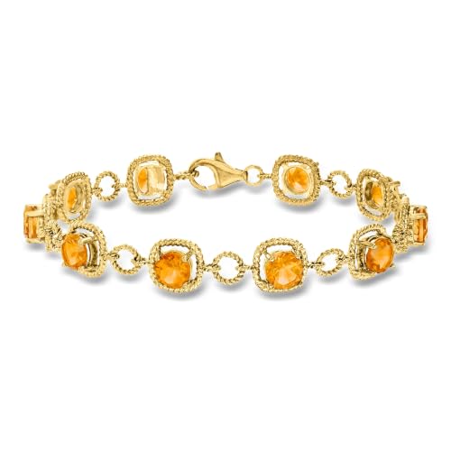 Ross-Simons Oval Gemstone Bracelet in...