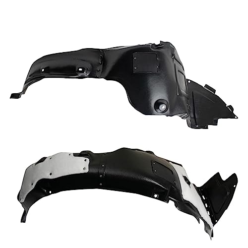 Image of TRQ Inner Fender Liner Set Compatible with 2014 Hyundai Sonata HY1248127 HY1249135