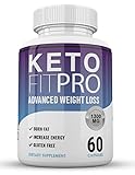 (Official) Keto Fit Pro, Advanced Formula 1300mg, Made in The USA, (1 Bottle Pack), 30 Day Supply