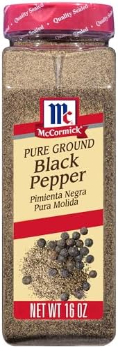 McCormick Pure Ground Black Pepper, 16 oz