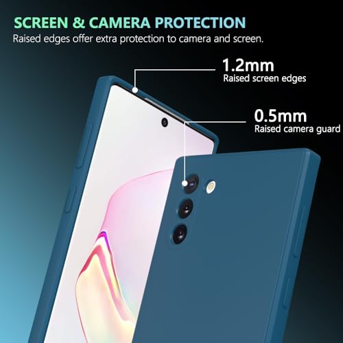 Image of for Samsung Galaxy Note 10 Plus Case Dark Blue, Scratch Resistant with Soft Touch, Slim Thin Phone Cover for Samsung Galaxy Note 10 Plus