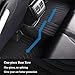 BMLIGUFF Car Floor Mats for Toyota HILUX Vigo 2005-2009 2010 2011 2012 2013 2014, Waterproof Anti-Slip Durable Rubber Floor Mats All-Weather Interior Protection Car Accessories
