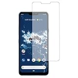 メディアカバーマーケット LG Android One X5 機種用【強化ガラス同等の硬度9H ブルーライトカット クリア光沢 液晶保護 フィルム】 互換品