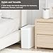 EKO Brio 10L/2.6 Gallon Motion Sensor Trash Can, Automatic Touchless Bathroom Garbage Bin, Waterproof Smart Trash Can for Kitchen, Bedroom, and Office, White