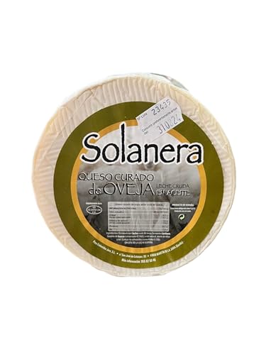 Queso Curado de Oveja en Aceite de Oliva: Explorando la Perfección de la Maduración, Cada Rebanada Revela Historia, Tradición y Plenitud de Sabores Mediterráneos. (1 QUESO DE 1KG APROX)