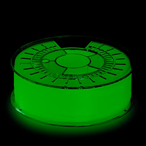 extrudr® PETG ø1.75mm (0.8kg) 'GLOW IN THE DARK' - 3D Drucker Filament - Made in Austria - höchste Qualität zum fairen Preis! Cover