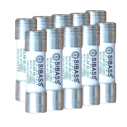 Image of Kenbrook Solar Sibass 20A DC Fuse (20A Fuse Only, 10 Pcs)