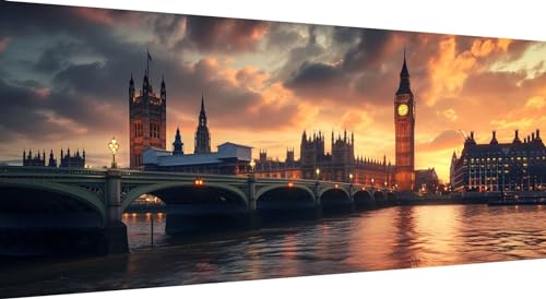 Diamond Painting Kit Complet XXL : Une Œuvre d'Art en Strass Cristal pour Votre Salon