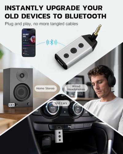 1Mii B04 Bluetooth 5.4 AUX Adapter - image 2