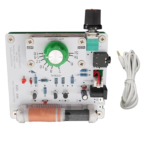 6V AMT-MW207 Medium Wave Transmitter with 3.5mm Headphone Signal Cable Radio Accessoiries