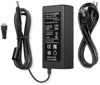 ALIMENTATORE TRASFORMATORE 12V PER STRISCIA TELECAMERE LED STABILIZZATORE 36W 3A | Leroy Merlin - Foto 4