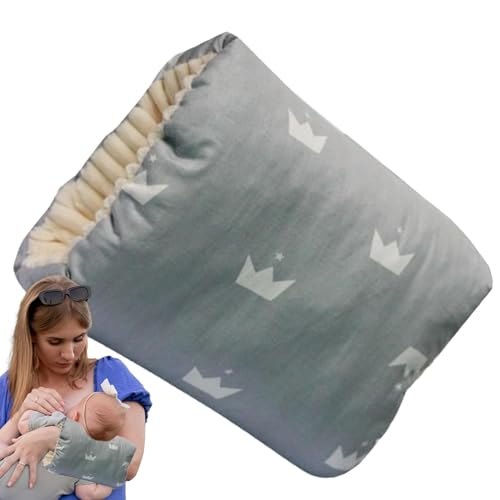 Vriusi Comfy Cradle Nursing Arm Pillow | Anti-Spitting Support Nursing Pillow,Cozy Cradle Pillow with Arm Hole, Soft and Washable Nursing Pillow for Mom,