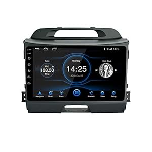 EZoneTronics Android 10.1 Autoradio Stereo voor Kia Sportage 2010-2015 9 inch Touchscreen High Definition GPS-navigatie…