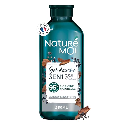 Gel douche 3 en 1 hydrate et nourrit la peau au cèdre bio