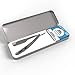 Equinox Professional Straight Edge Razor with 100 Single Edge Lord Blades - Close Shaving Men's Manual Shaver Safety