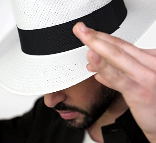 Classic Italy - Cappello Panama Classic Wide Straw...