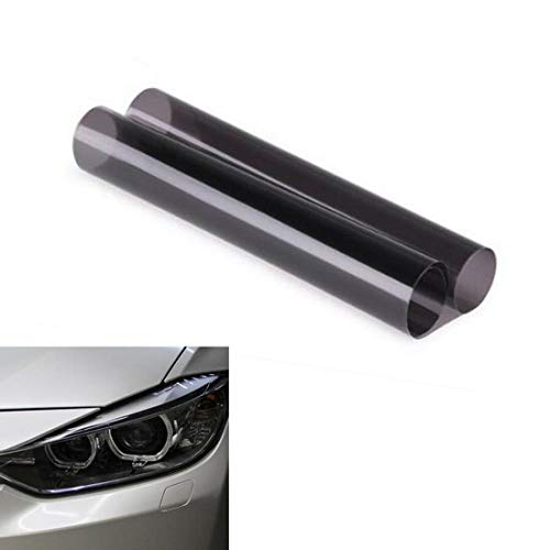 Baceyong Universal Tint Vinyl Wrap Aufkleber Scheinwerferfolie für Motorradscheinwerfer Nebelscheinwerfer Seitenmarkierungsleuchten Windschutzscheibe, wasserdichte dehnbare Schutzfolie