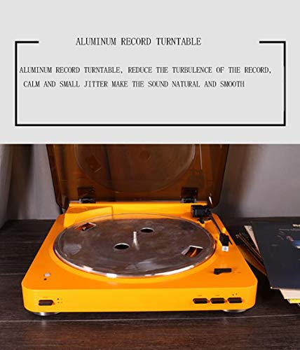 Disque Vinyle Lecteur Retro phonographes Automatique Bluetooth Turntable à Deux Voies stéréo magnétique Phono Automatique Entraînement Ceinture 33 45 réglable à Deux Vitesses - Les Beatles, Paul McCartney, John Lennon, RIngo Starr, George Harrison Disque Vinyle Lecteur Retro phonographes Automatique Bluetooth Turntable à Deux Voies stéréo magnétique Phono Automatique Entraînement Ceinture 33 45 réglable à Deux Vitesses – Image 5