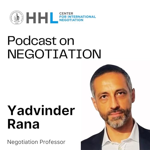 On AI in negotiation with Yadvinder Rana Podcast Por  arte de portada