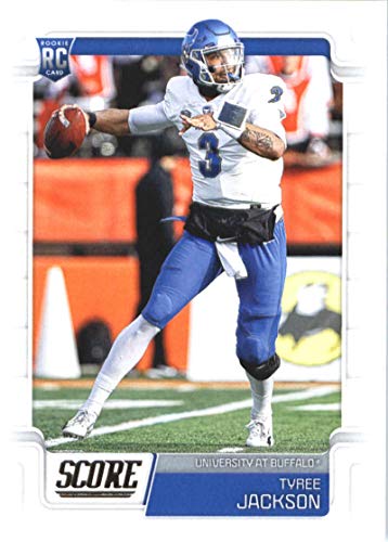 2019 Score #409 Tyree Jackson Buffalo Bulls Rookie Football Card