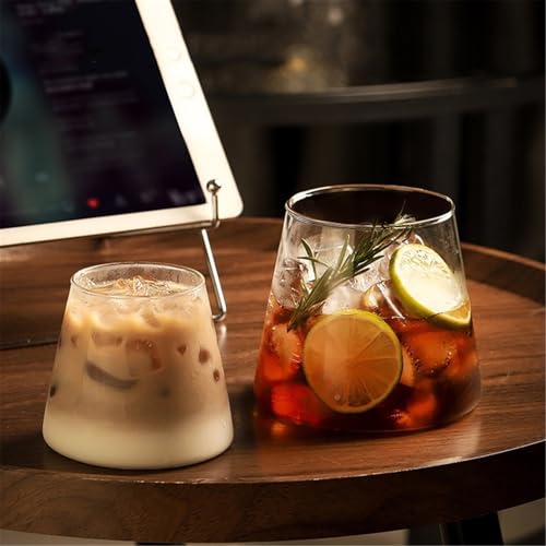 Verres à boire de taille moyenne, gobelets transparents sans pied - 6