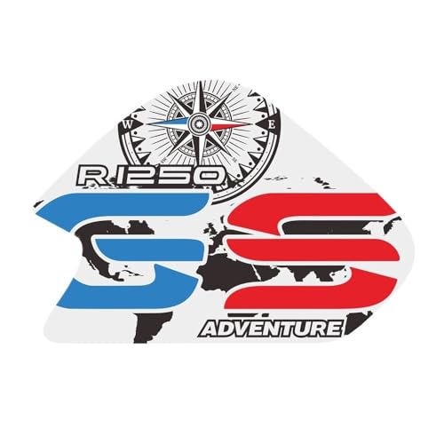 Autocollants de moto R1250GS protection réservoir haut de gamme aspect carbone