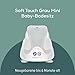 Angelcare ergonomischer Badesitz für die Baby-Badewanne Light Grey, angenehm weiche Liegefläche, aufhängbar