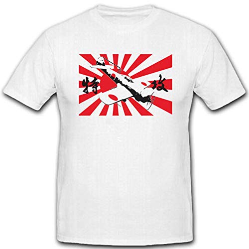 Kami Kazi Avion T-Shirt Japon Luftwaffe Copytec 3002 - Maillot Motif Militaire Historique