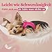 rabbitgoo Hundegeschirr Kleine Hunde, Step-in Welpengeschirr Weich Mesh für Spaziergänge, Atmungsaktives und Reflektierendes Brustgeschirr für Kleine und Mittelgroße Hunde, Rosarot, XS