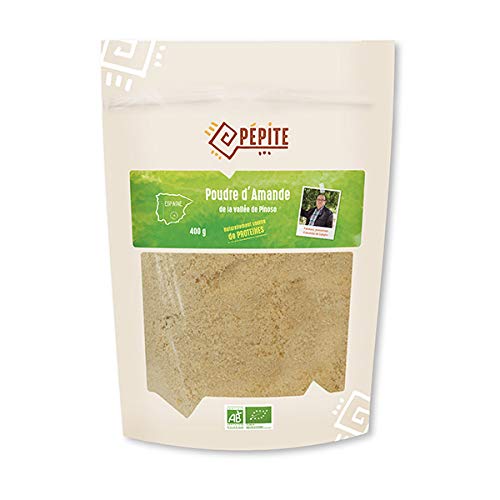 Pépite - Amandes Poudre De La Vallée De Pinoso Bio - 400 G - Vendu par unité