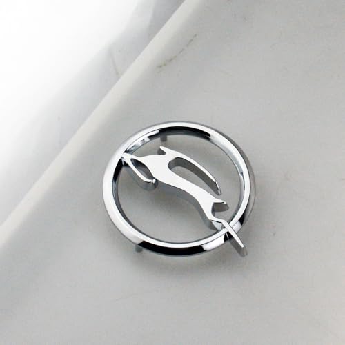 Image of Pair Set 1964 Impala Rear Quarter Panel Deer Emblems 3D Badge Replacement for Impala (Chrome)